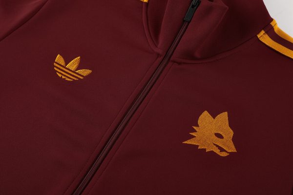 AS Roma 2024-2025 Chaqueta Entrenamiento - Imagen 2
