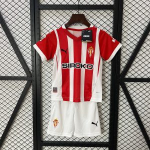 Sporting de Gijón 2024-2025 Home Niño