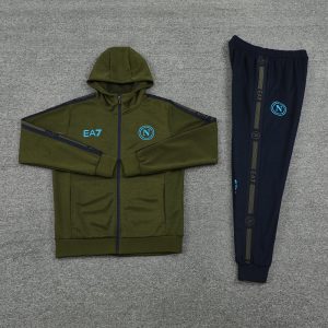 Napoli 2024-2025 Chaqueta con Capucha