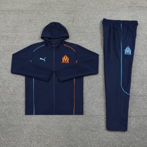 Olympique de Marsella 2024-2025 Chaqueta con Capucha