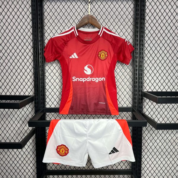Manchester United 2024-2025 Home Niño