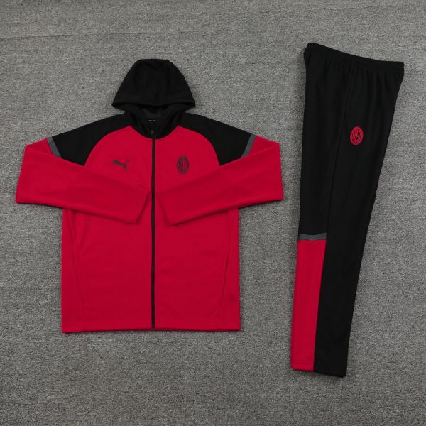 AC Milán 2024-2025 Chaqueta con Capucha