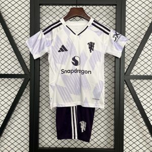 Manchester United 2025-2026 Visitante Niño
