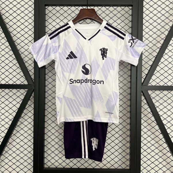 Manchester United 2025-2026 Visitante Niño