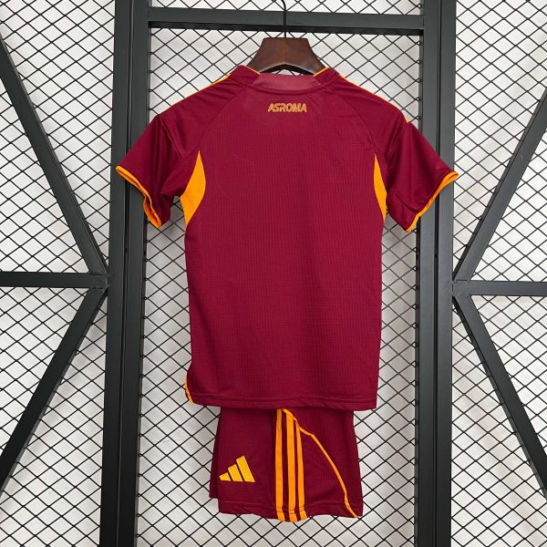AS Roma 2025-2026 Home Niño - Imagen 2